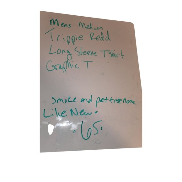 Unisex Medium Trippy Redd Long Sleeve Black Tshirt Concert SfPf Home •65 - Picture 9 of 9